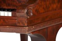 A Steinway and Sons Mahogany Baby Grand Piano