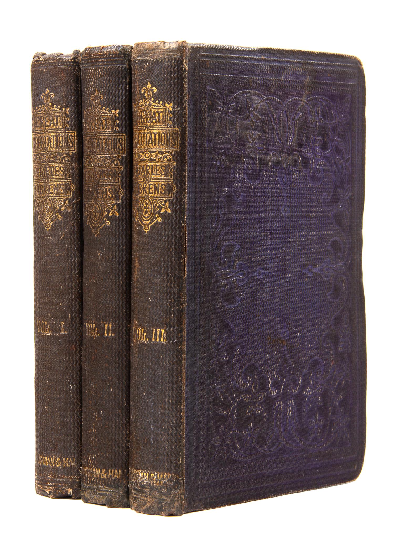 DICKENS, Charles (1812-1870). Great Expectations. London: Chapman and Hall, 1861.