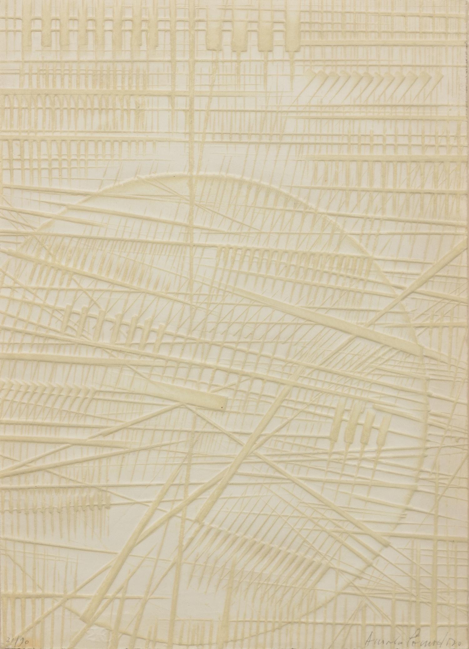 Arnoldo Pomodoro, (Italian, b. 1926), Sette lettere, 1977 (group of 7)