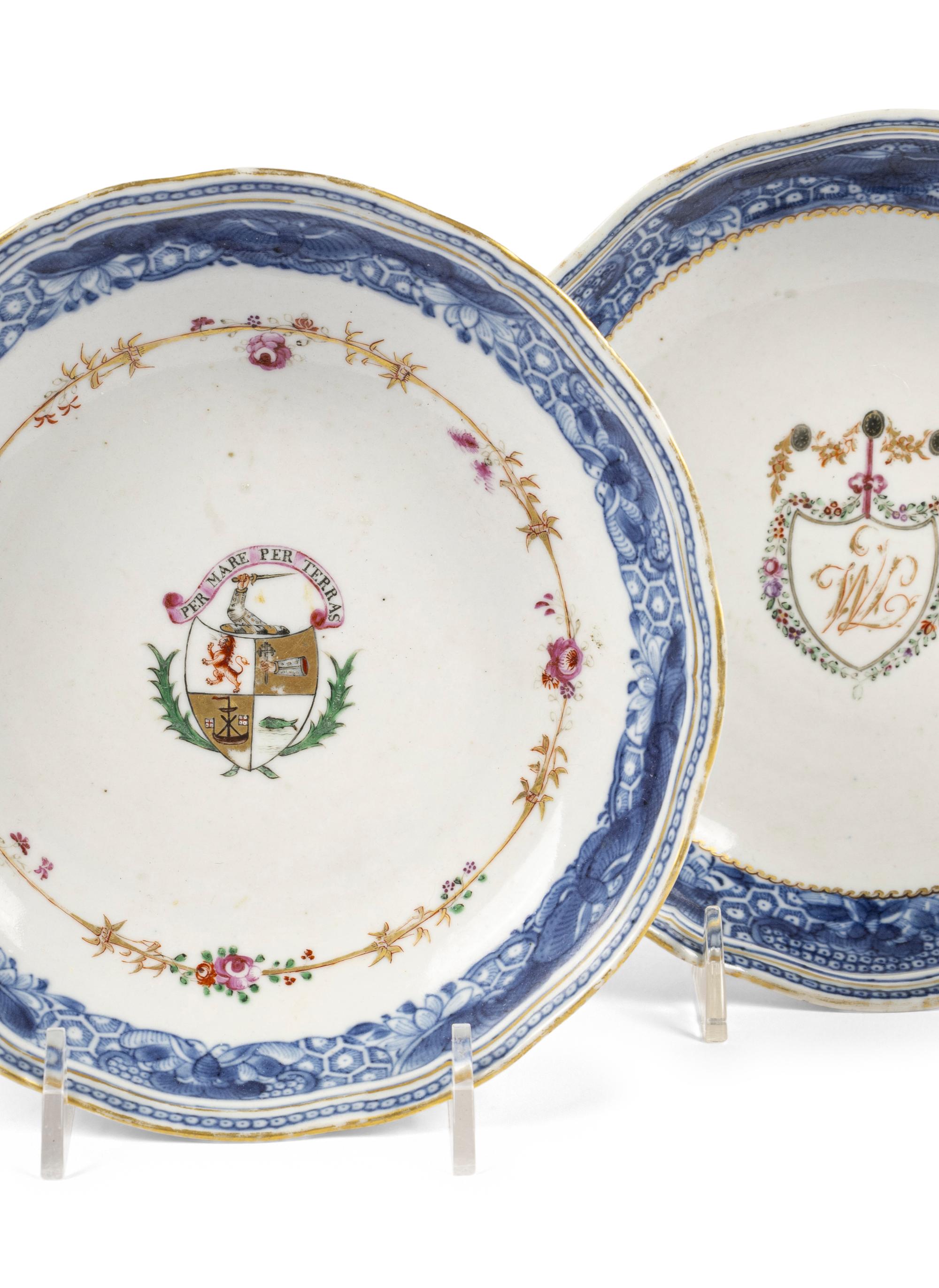 Five Chinese Export Porcelain Articles