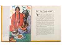 Linderman, Frank B. Blackfeet Indians . Pictures by Winold Reiss. St. Paul, MN: Great Northern Rwy., 1935.