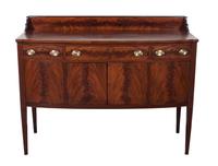 An English Mahogany Sideboard Height 42 x width 54 x depth 23 inches.