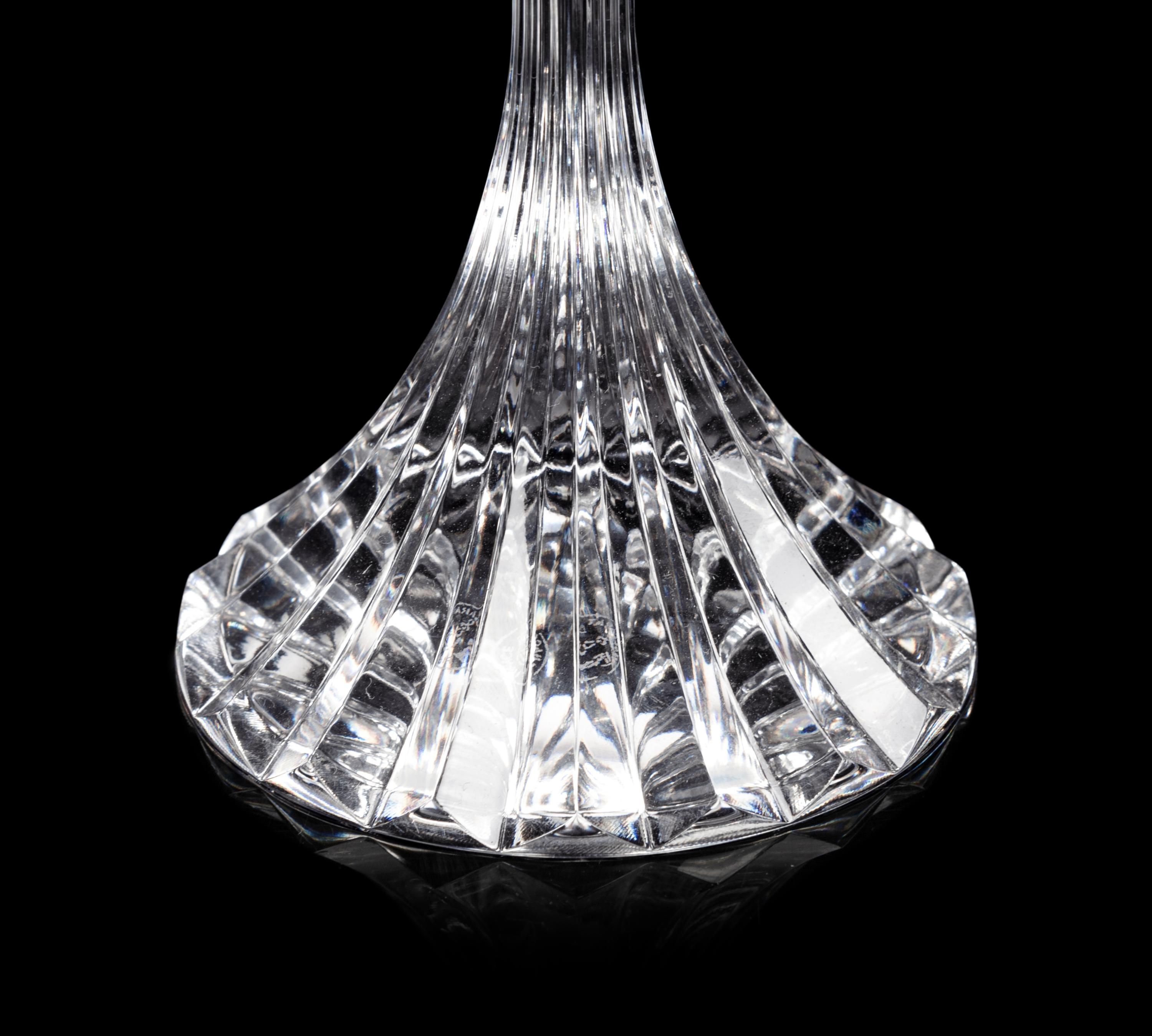 A Collection of Baccarat Massena Stemware Articles
