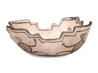 Zuni Pottery Jar, with Frogs and Tadpoles