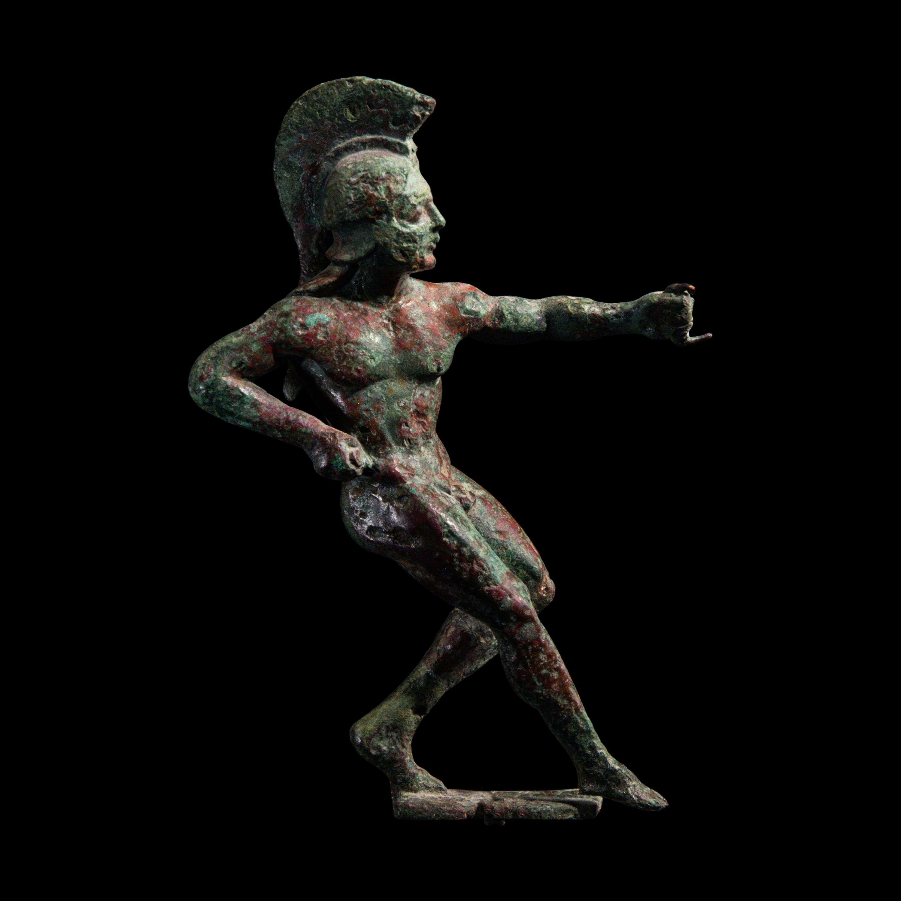 A Greek Bronze Warrior