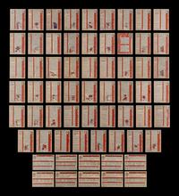 A Group of Over 60 1957 Topps Baseball Cards Including Multiple Hall of Famers and Notables,