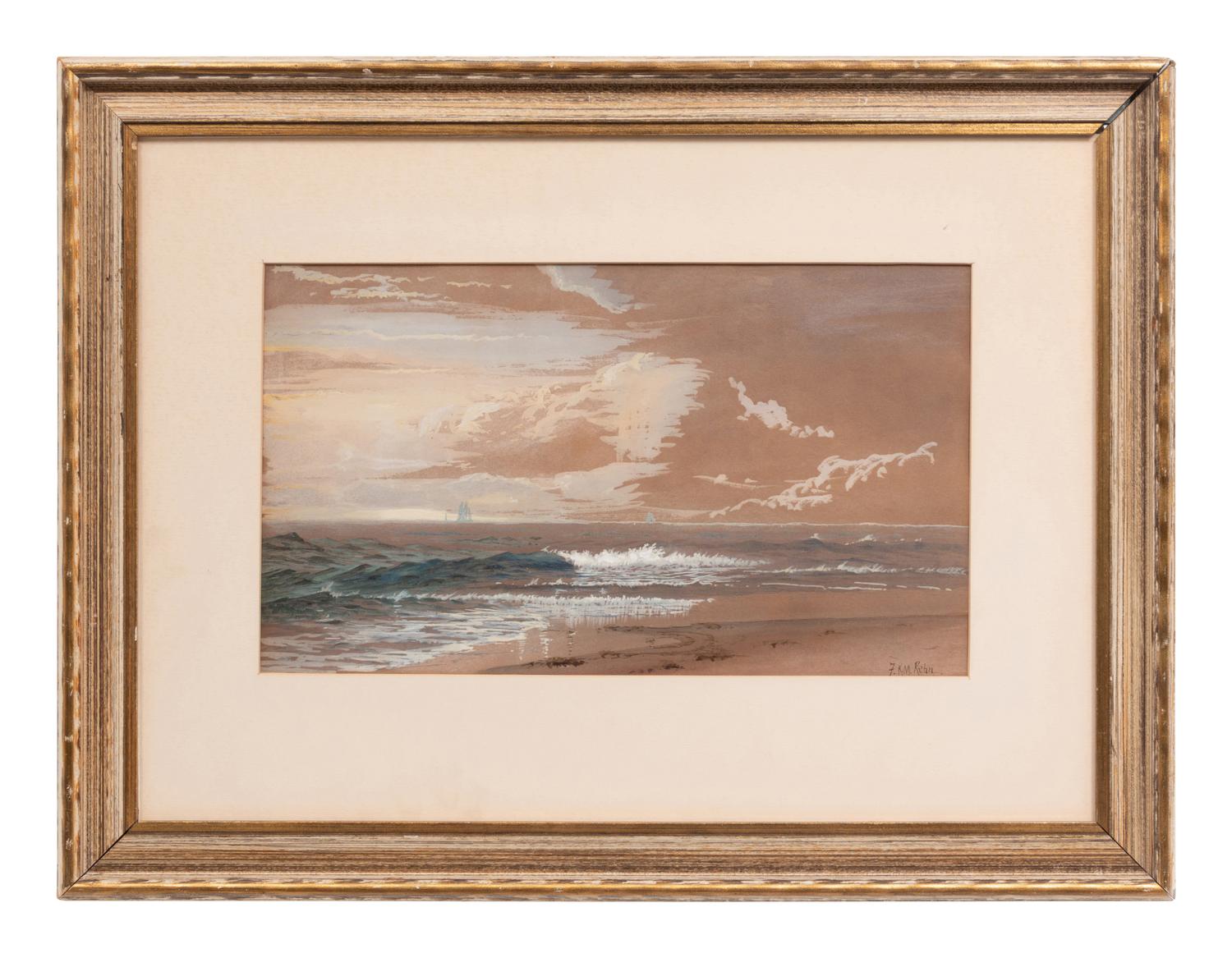 Watercolor Seascape