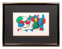 Plate 9 , from Joan Miró Lithographs II