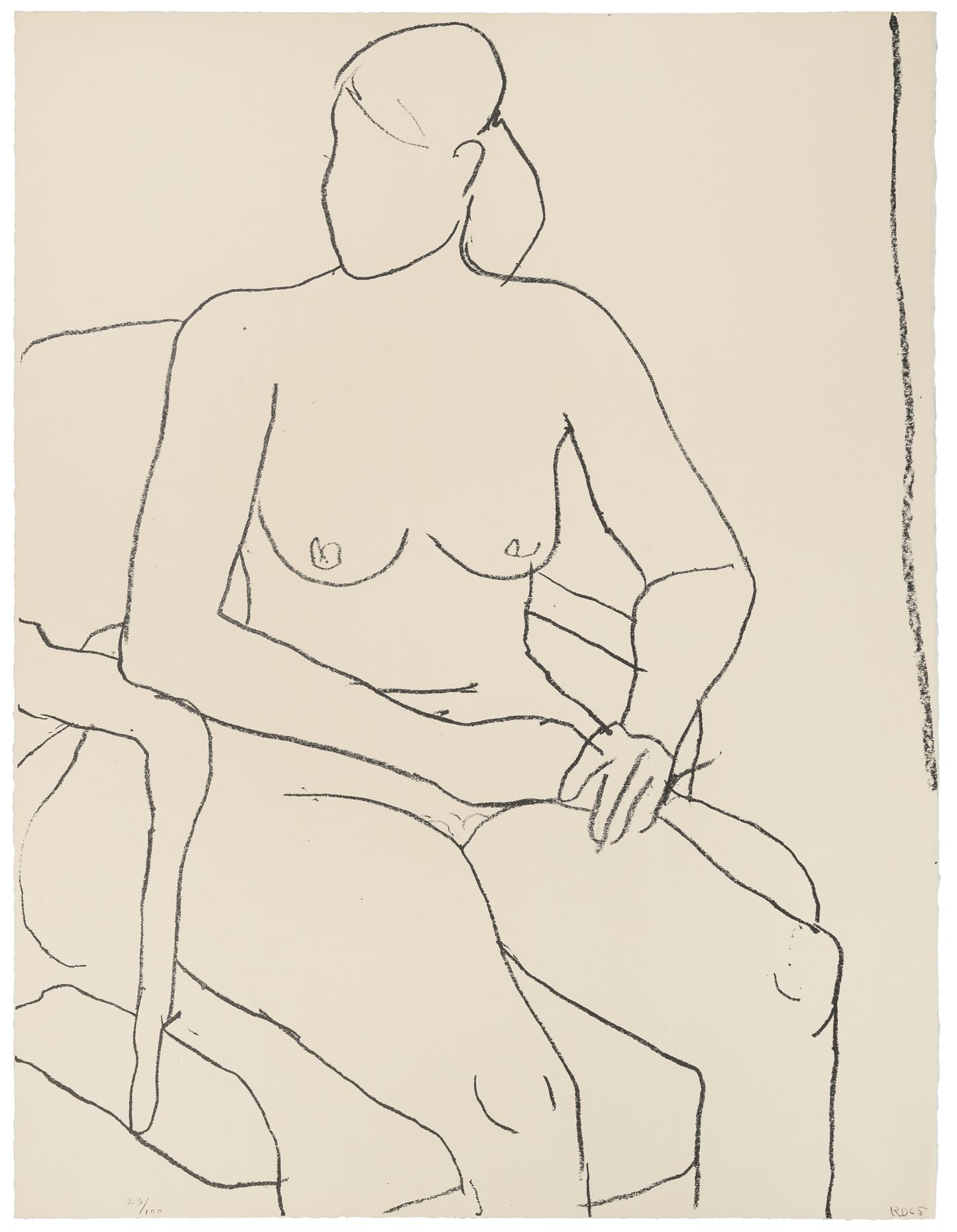 Seated Nude (from the Seated Woman series)