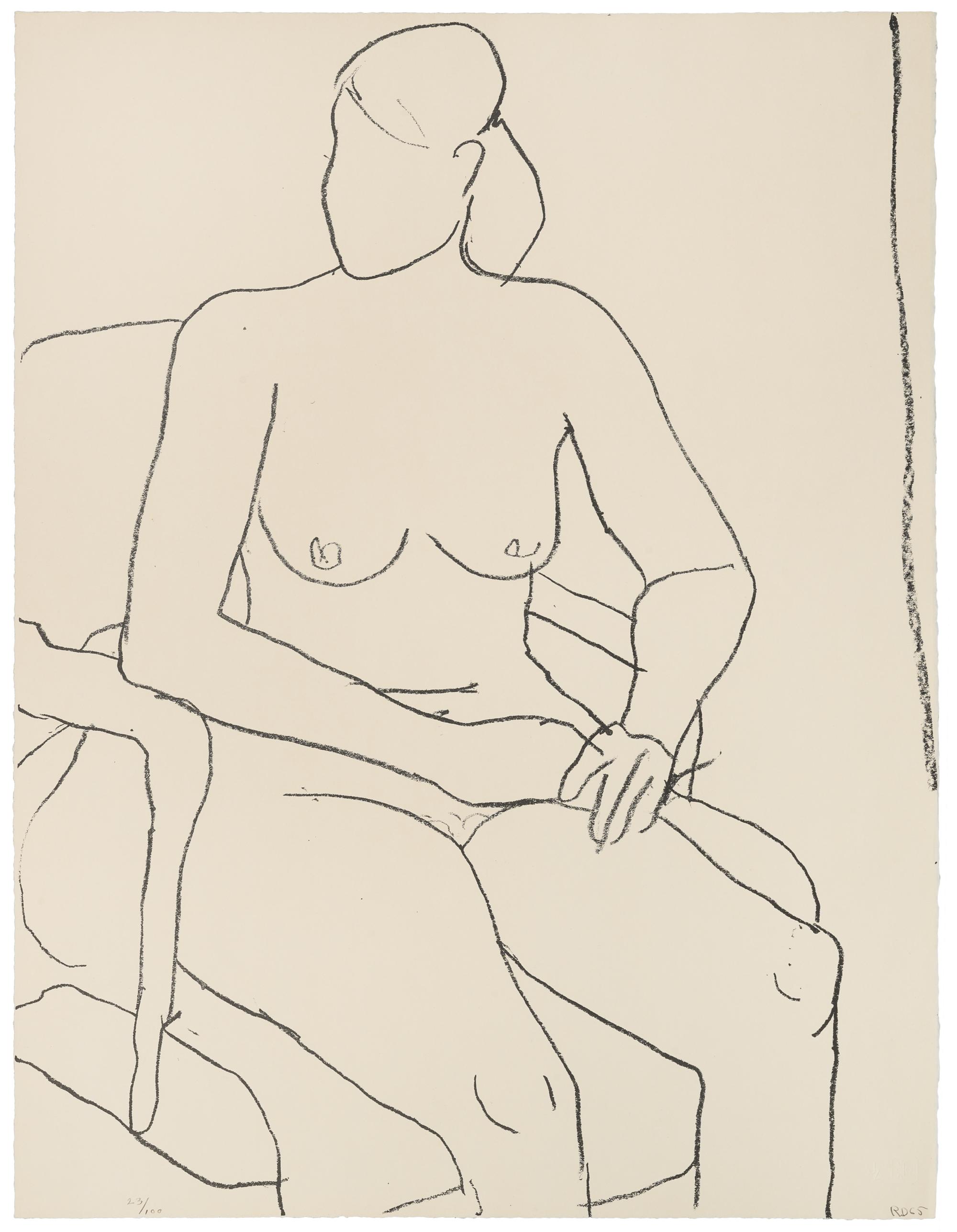 Seated Nude (from the Seated Woman series)