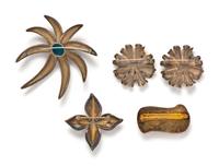 TTIFFANY & CO., COLLECTION OF STERLING SILVER BROOCHES