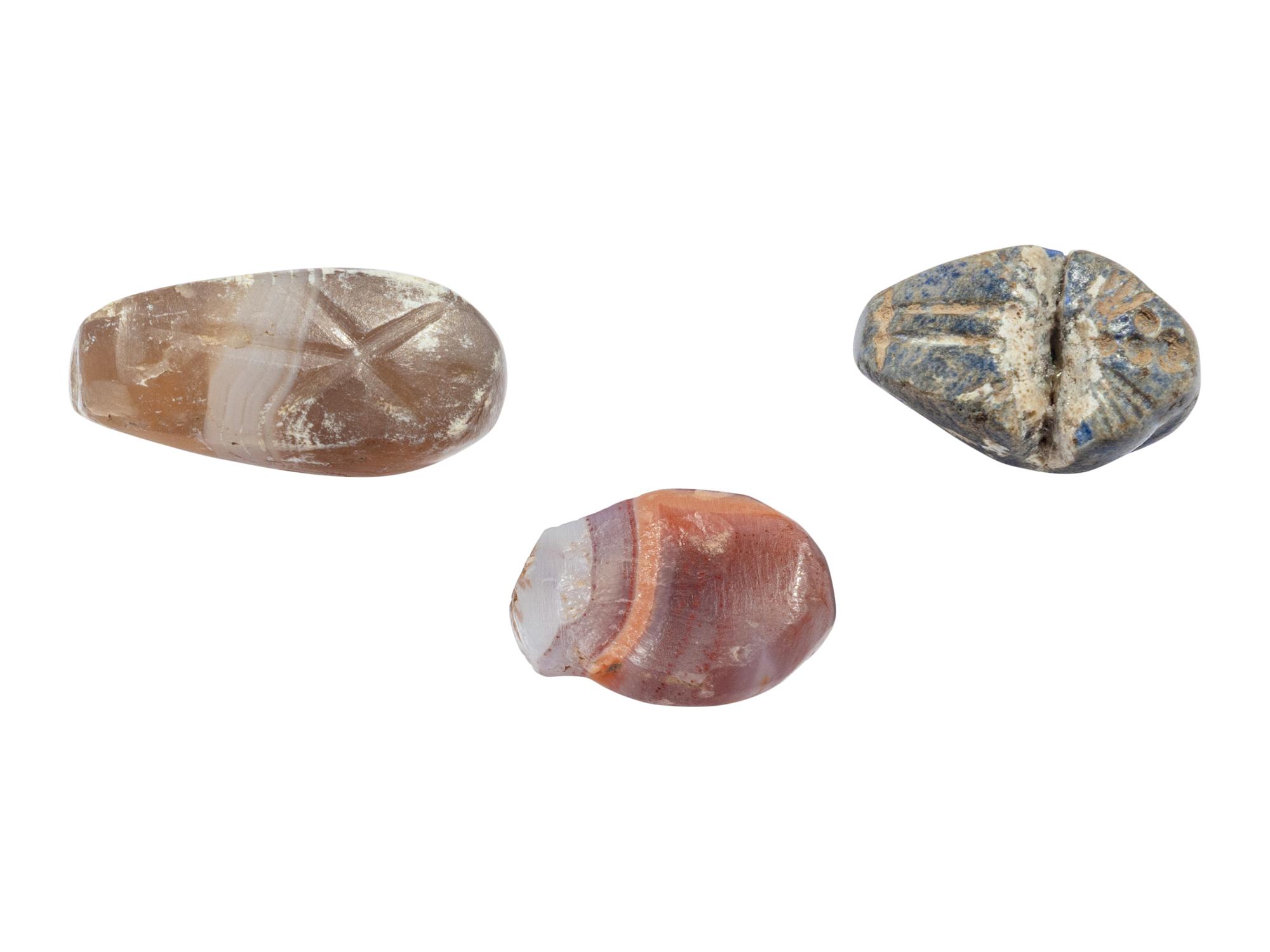 Eight Near Eastern Stone Duck Weights