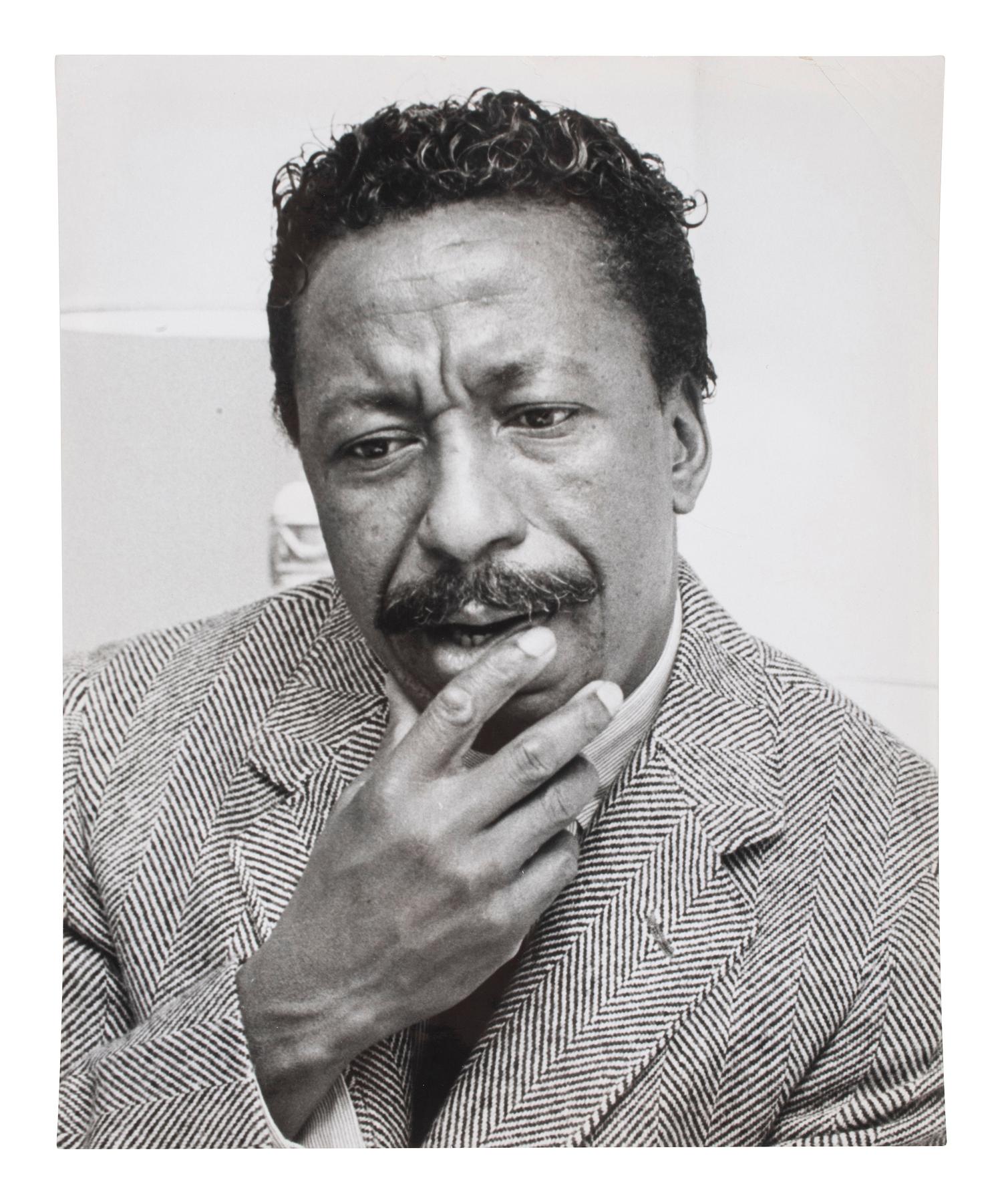 [PHOTOGRAPHY]. BRALEY, Duane J. (1937-2014), photographer. Portrait of Gordon Parks. September 1963.