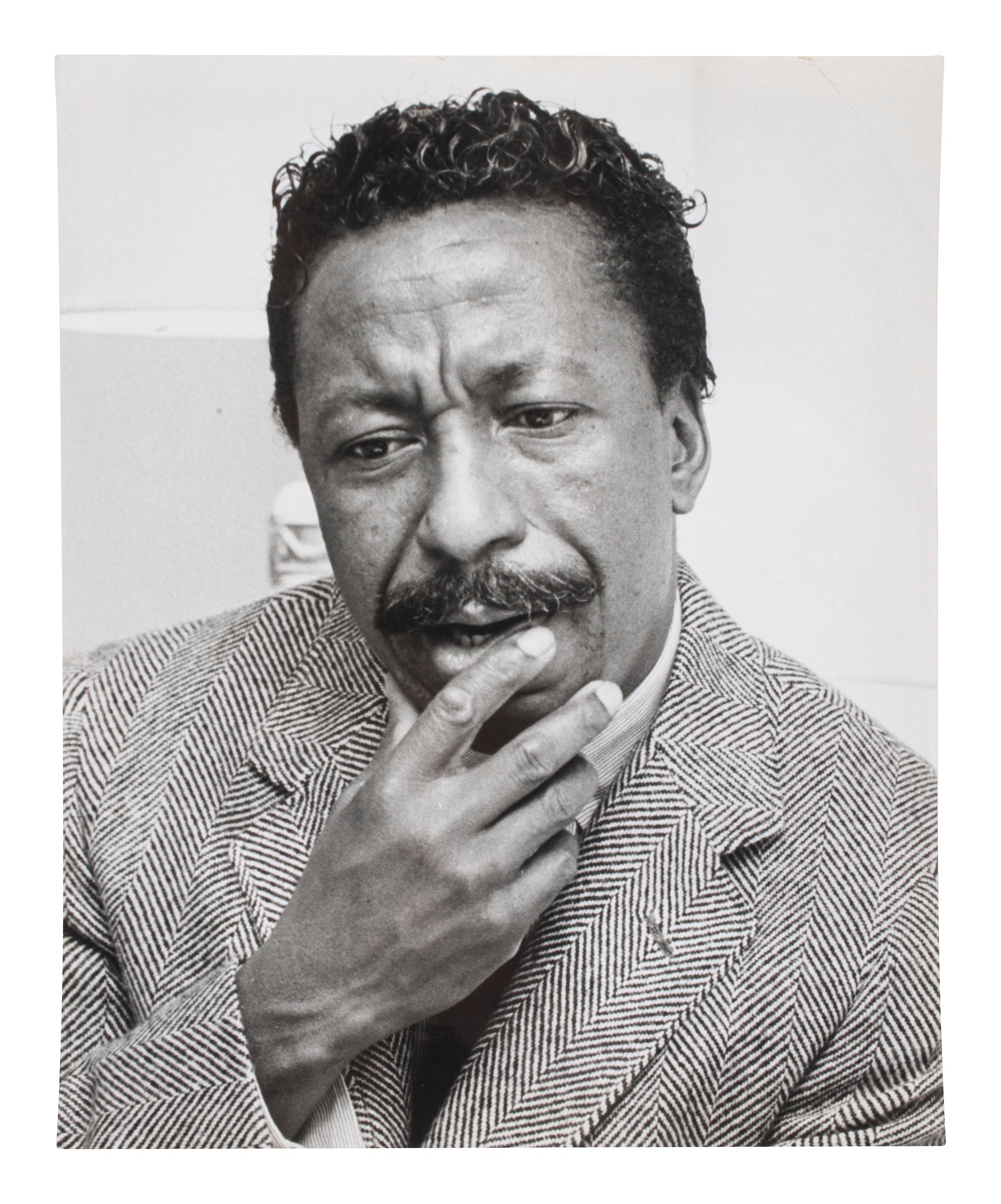 [PHOTOGRAPHY]. BRALEY, Duane J. (1937-2014), photographer. Portrait of Gordon Parks. September 1963.