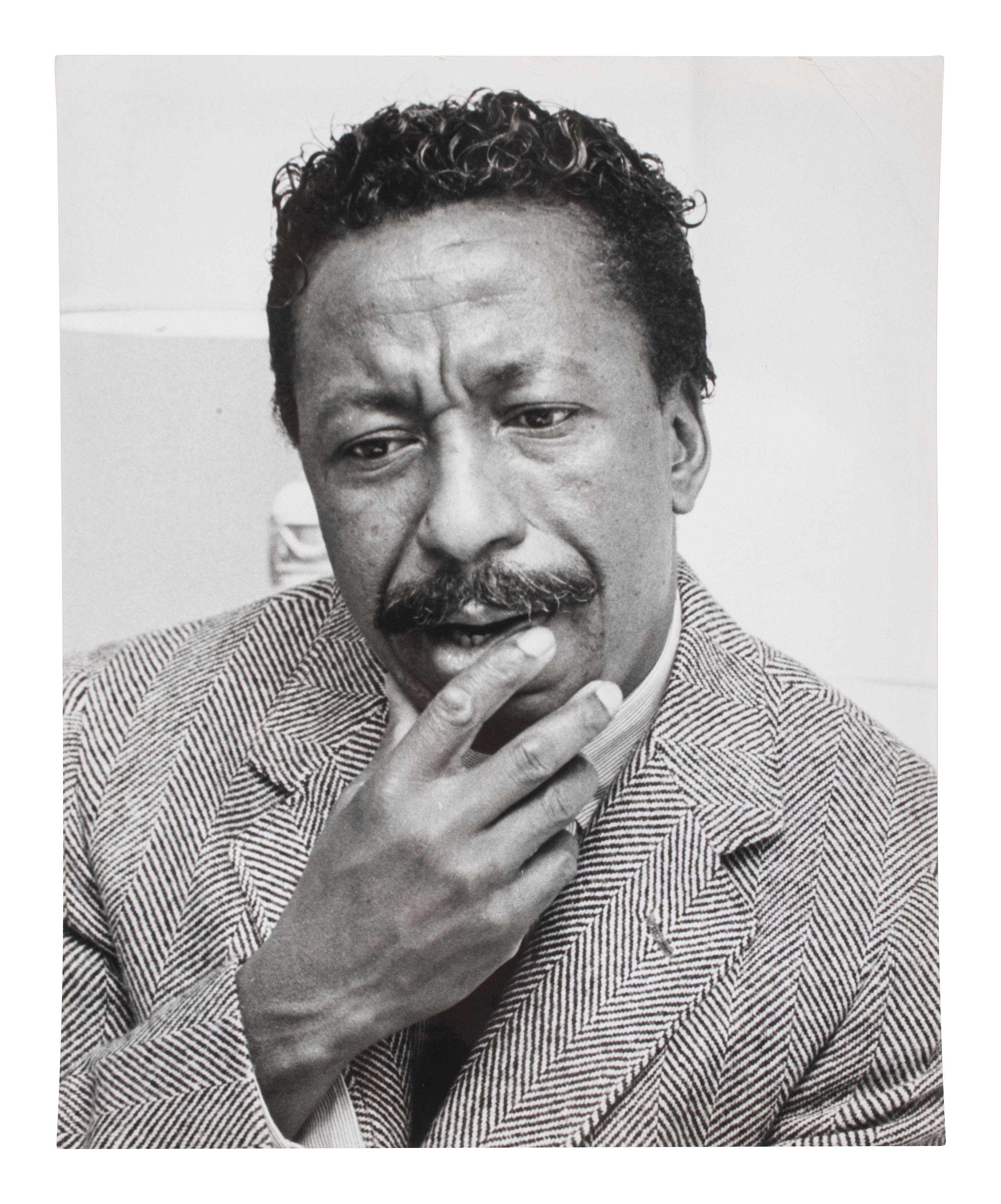 [PHOTOGRAPHY]. BRALEY, Duane J. (1937-2014), photographer. Portrait of Gordon Parks. September 1963.
