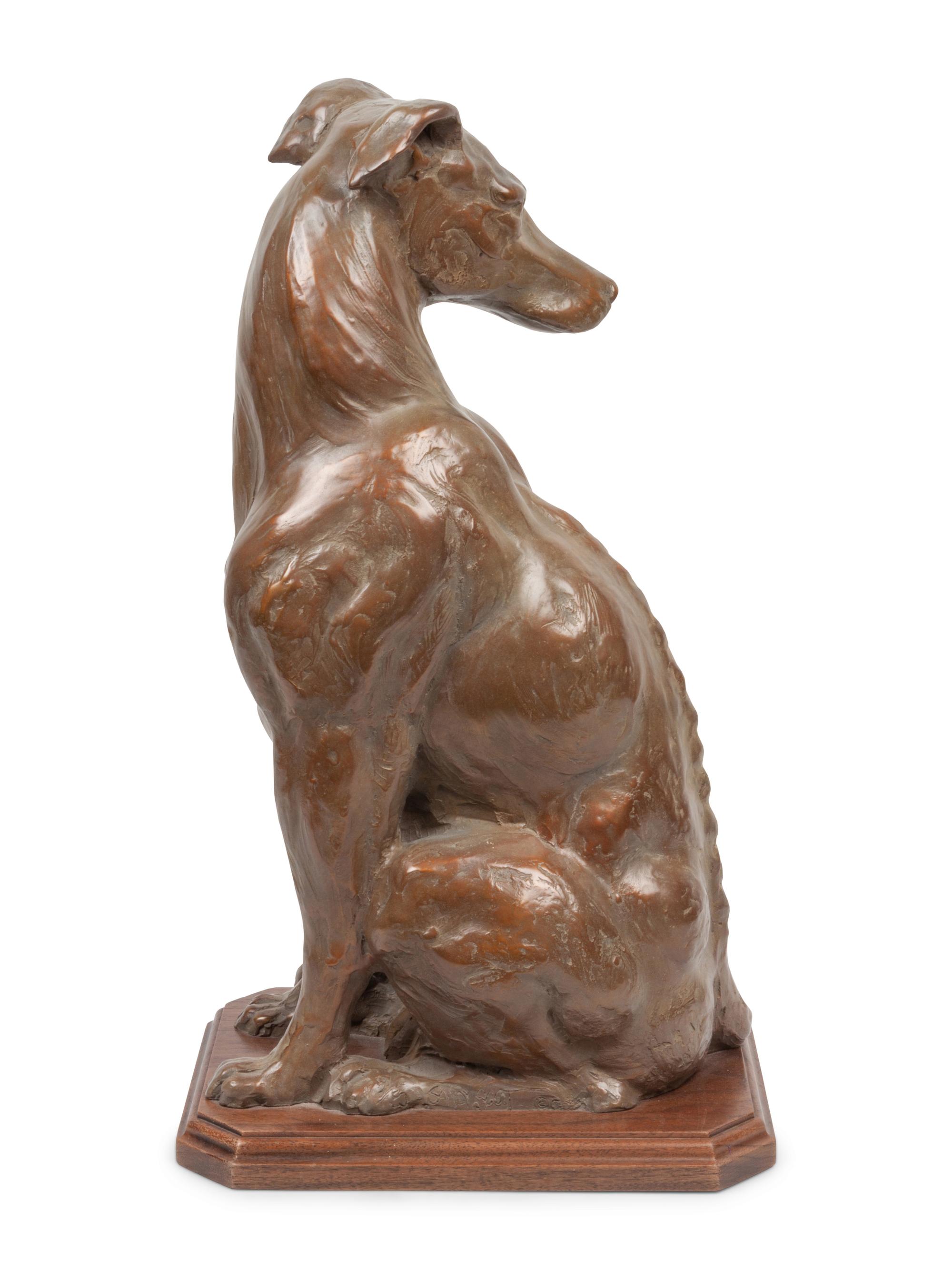 Whippet at Ease, edition 9/50