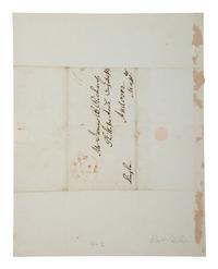 [AMERICAN COLONIZATION SOCIETY]. A group of 3 items related to American Colonization Society agents Ebenezer BURGESS and David CHRISTY. Ca 1830s.