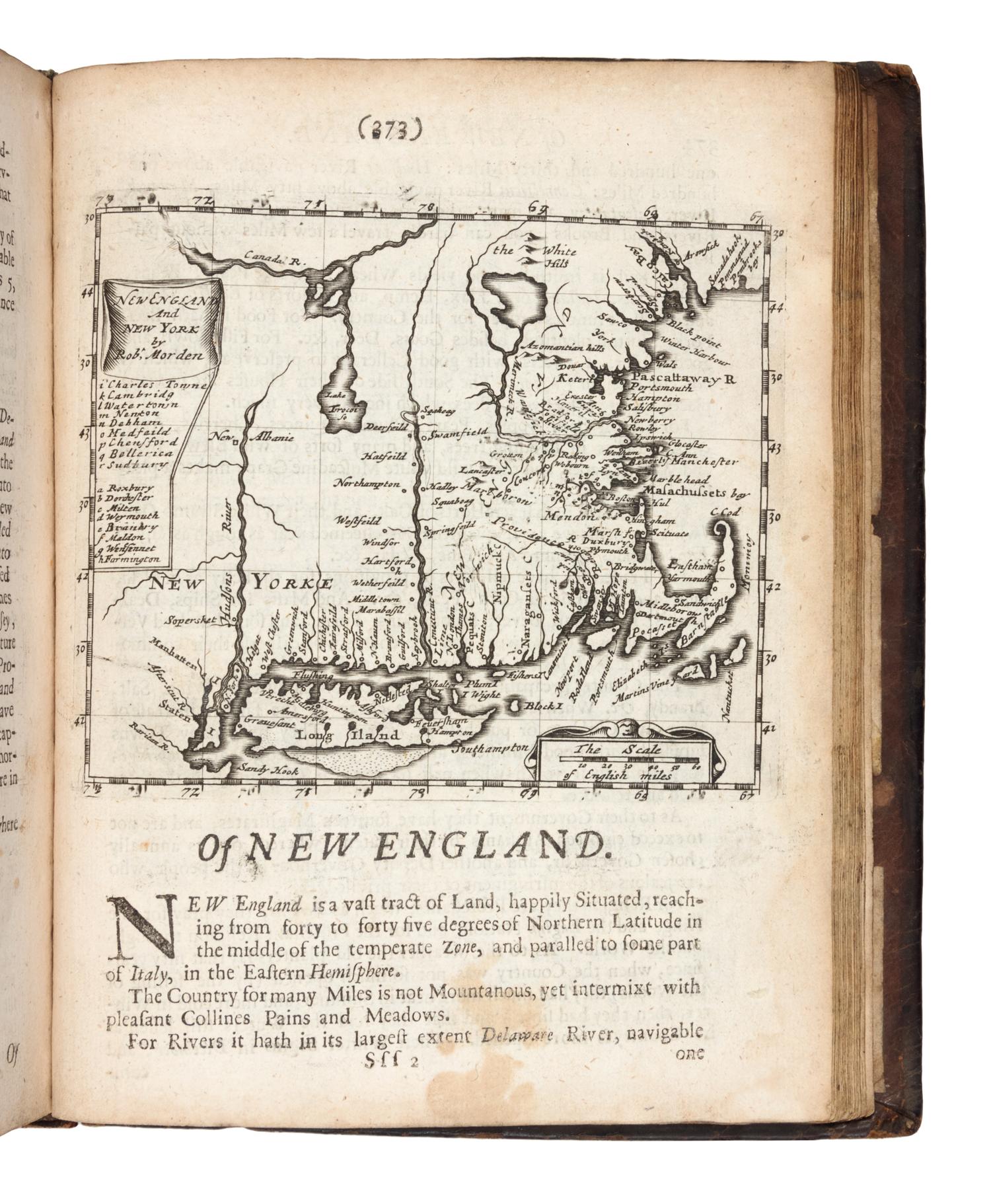 MORDEN, Robert (ca 1650-1703). Geography Rectified: or, A Description of the World. London: for Robert Morden and Thomas Cockeril, 1680