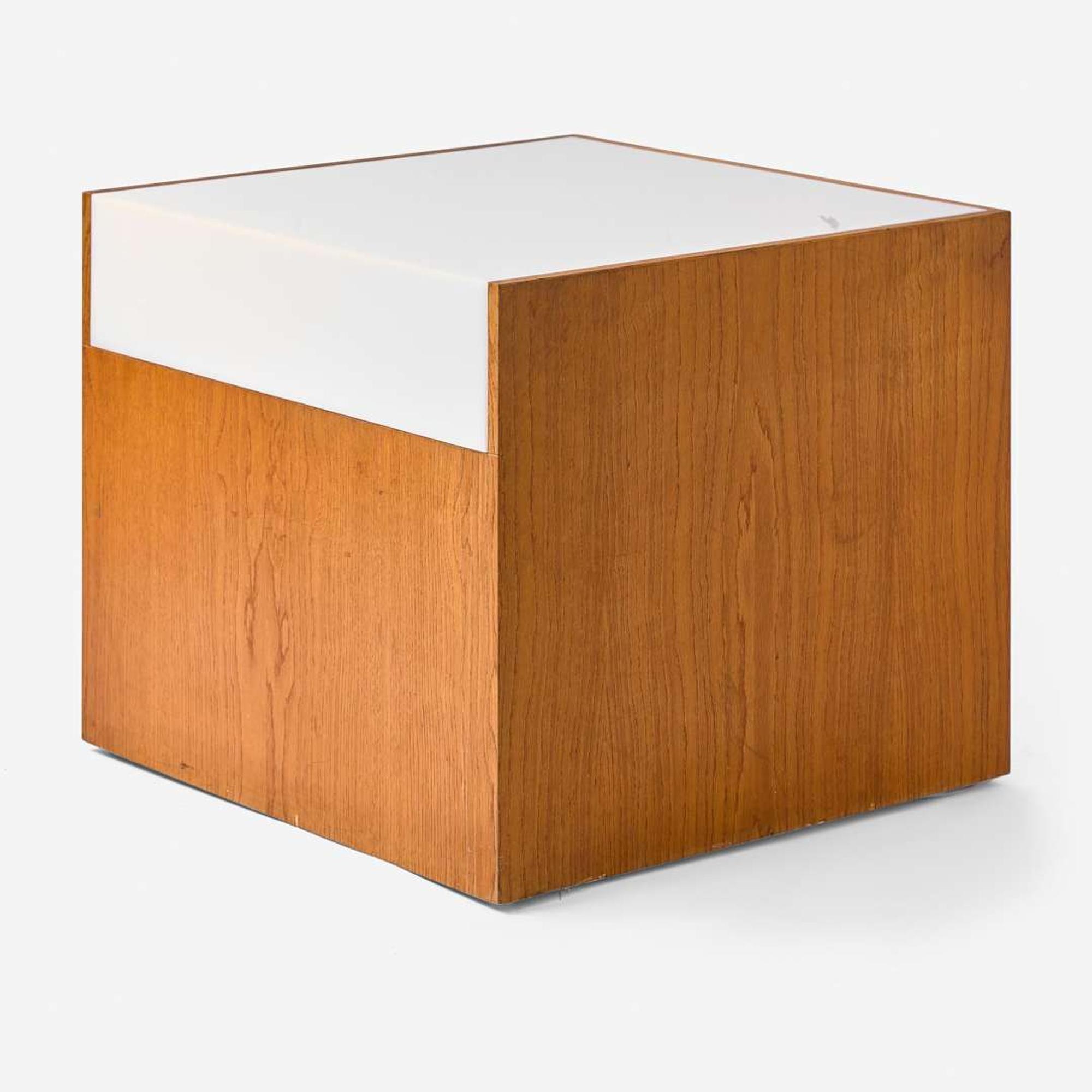 Vladimir Kagan (American, 1927-2016) Illuminated Light End Table, Vladimir Kagan Designs, Inc., USA, circa 1969