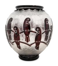 Art Deco Parrot vase