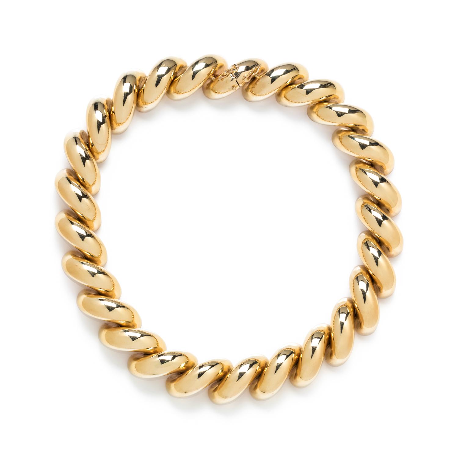YELLOW GOLD NECKLACE
