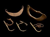 Five African Metalwork Pieces and Tools