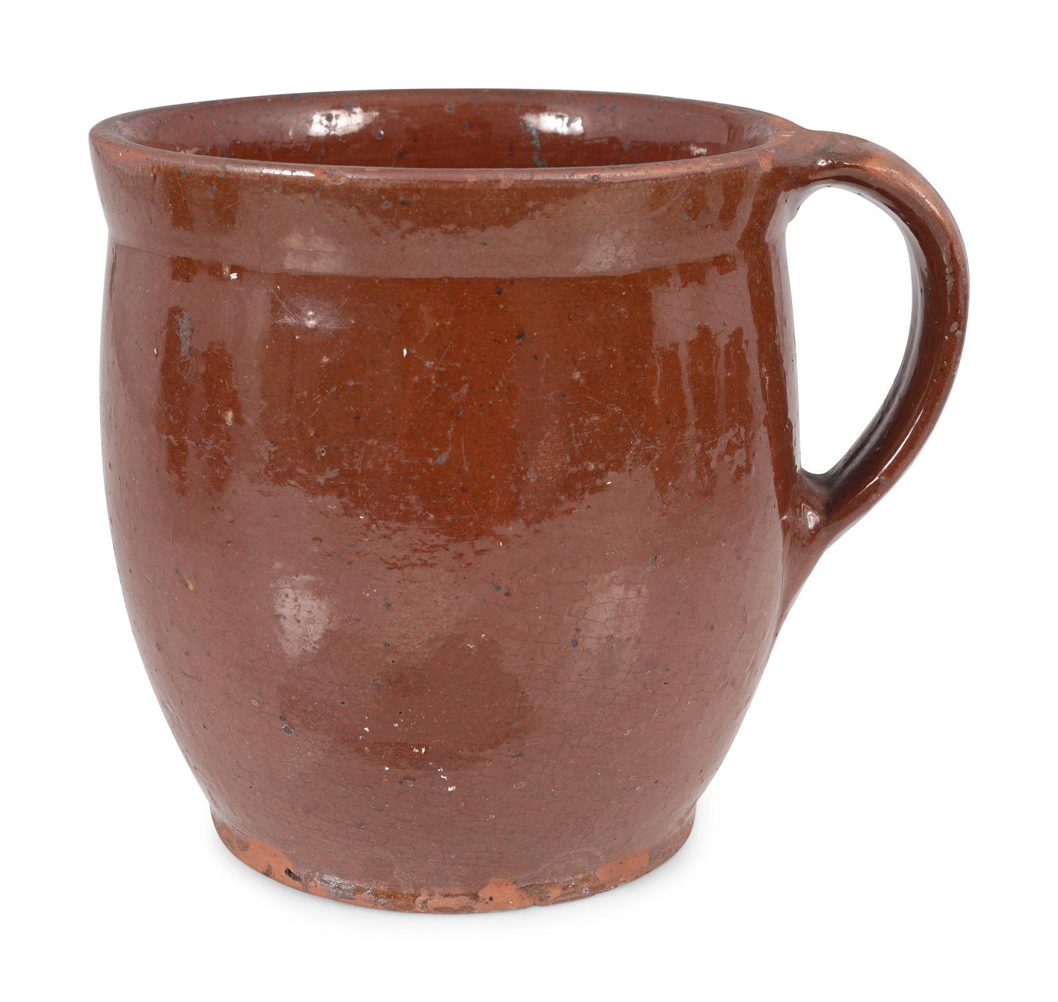 Six Redware Vessels