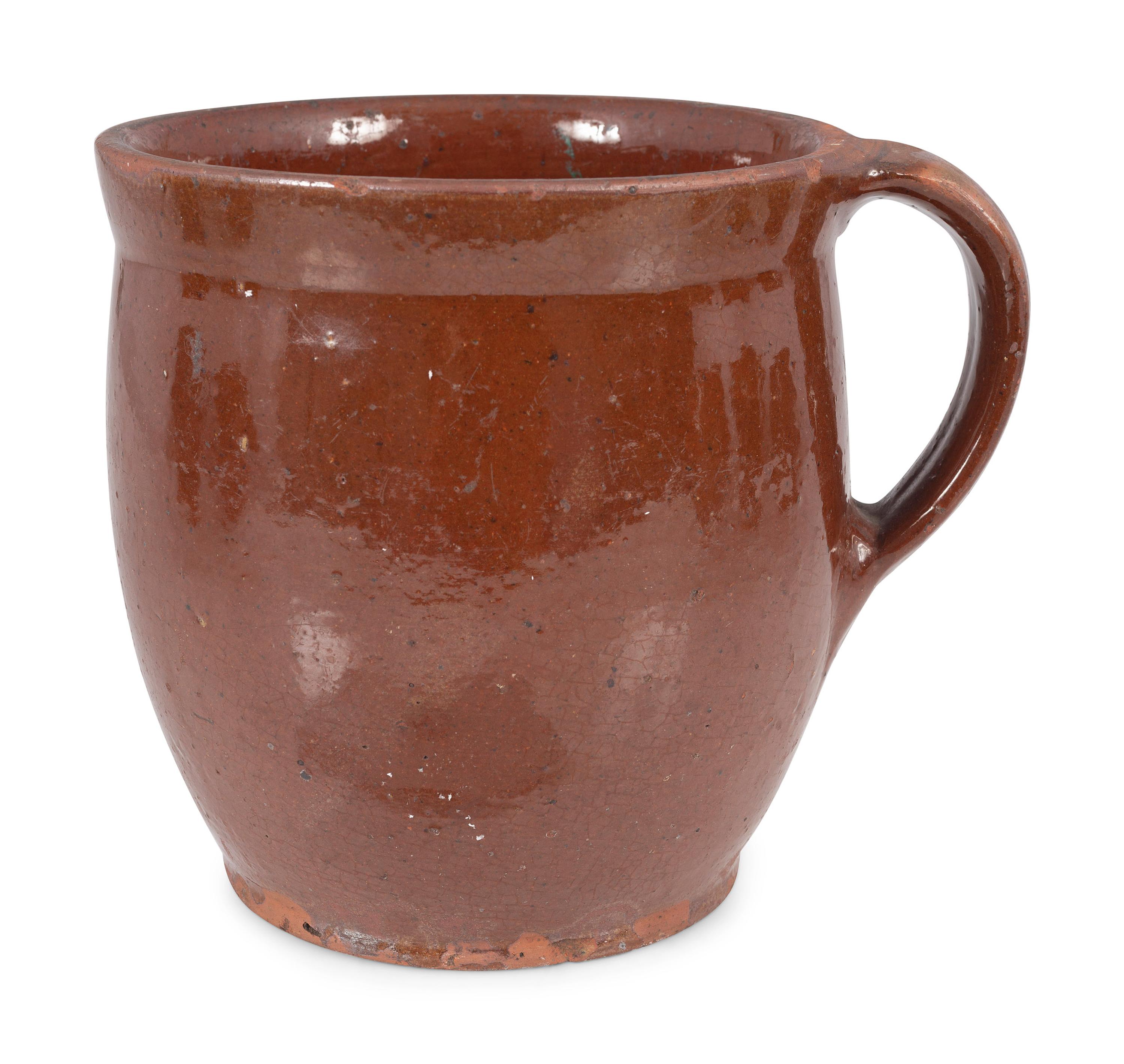 Six Redware Vessels