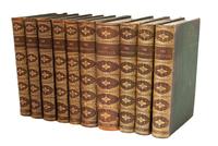[BINDINGS] 10 VOLUMES - The Portfolio Edited by Philip Gibert Hamerton — Seeley and Co., London