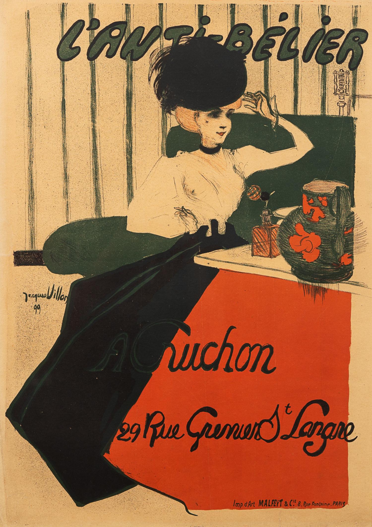 Jacques Villon, (French, 1875-1963), L'Anti-Bélier
