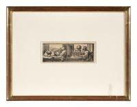 Draughtsman Making a Perspective Drawing of a Reclining Woman