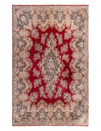 A Kirman Wool Rug