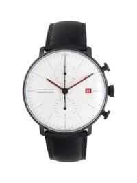 JUNGHANS, STAINLESS STEEL 'MAX BILL CHRONOSCOPE 100 JAHRE BAUHAUS' WATCH