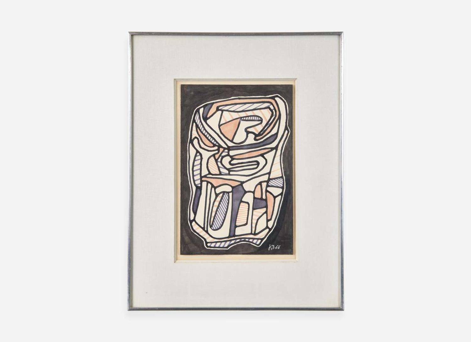 Jean Dubuffet (French, 1901-1985) - Le Pot de Confiture I