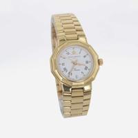 18K Yellow Gold Baume & Mercier Riviera Watch Model No. 83212.9