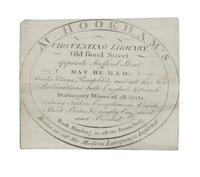 [BIBLIOGRAPHY & BOOKS ABOUT BOOKS]. A group of 13 portraits of booksellers, images of libraries, bookplates, and other book ephemera.
