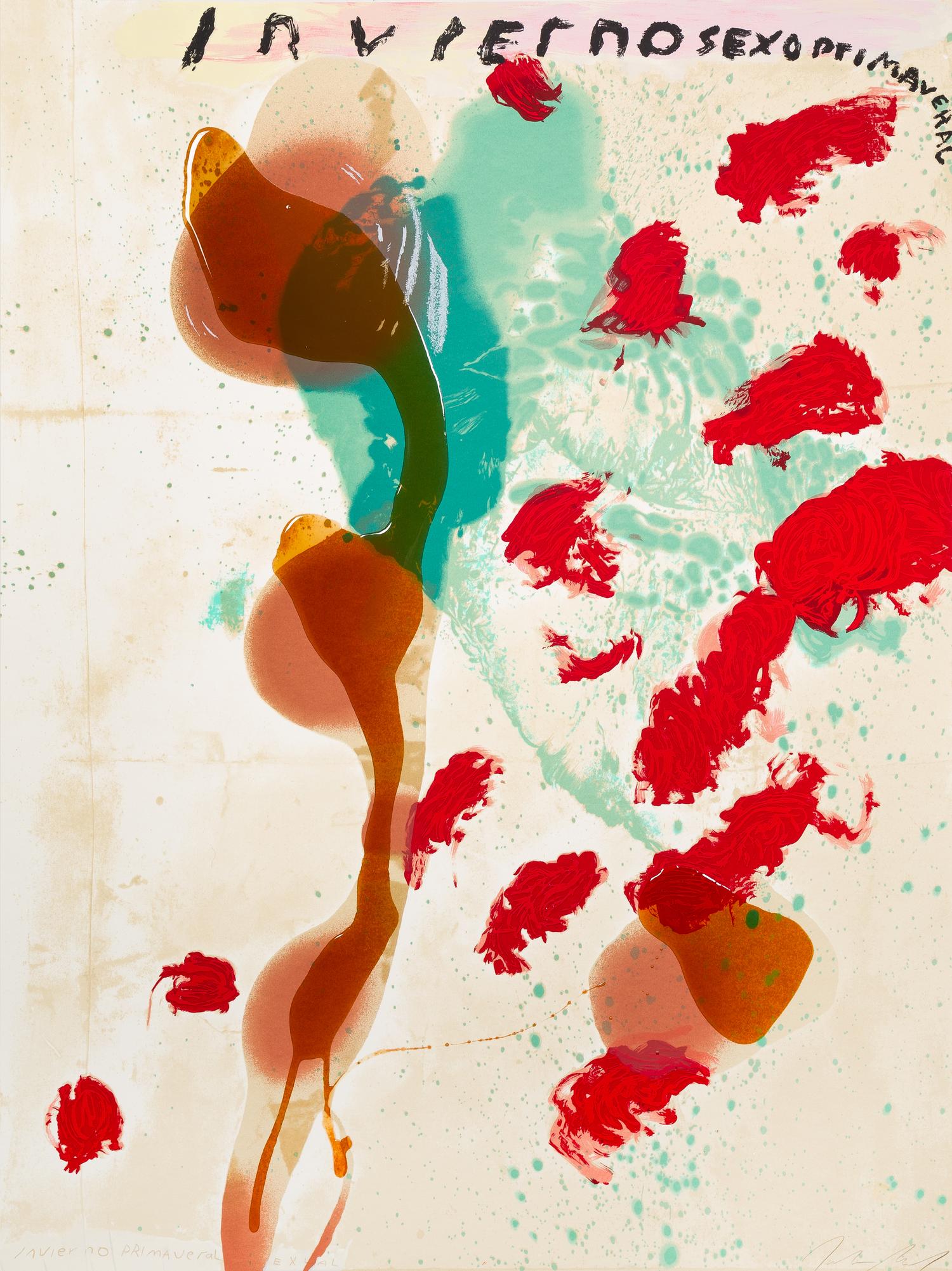 A Group of Five Works from Sexual Spring-Like Winter: Inviernosexoprimaveral, Invierno Primaveral, Mujer Primaveral, Otoño Floral and La Blusa Rosa II,