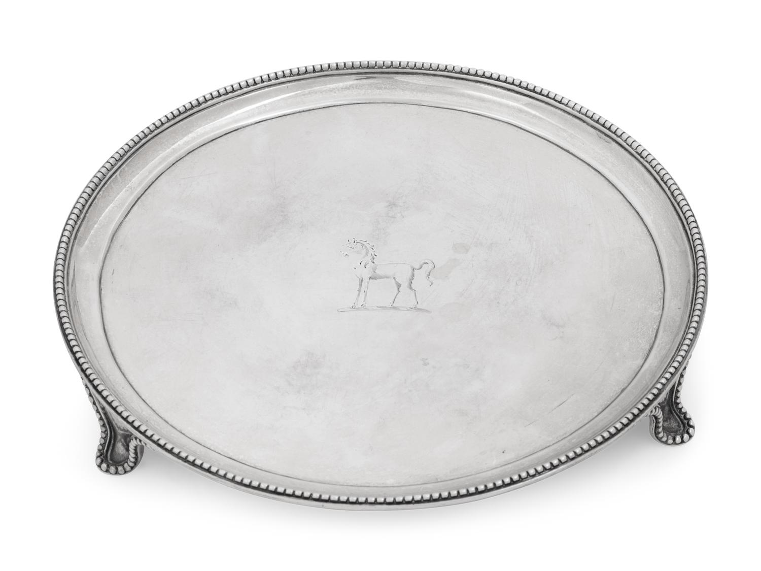 A George III Silver Salver