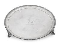 A George III Silver Salver