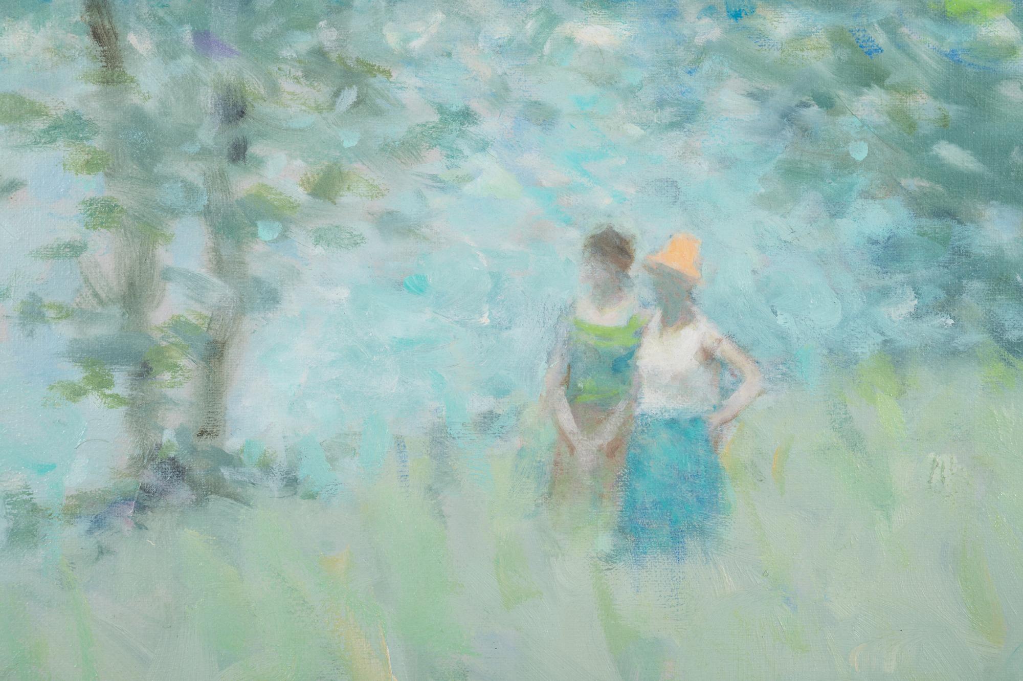 Figures by a River