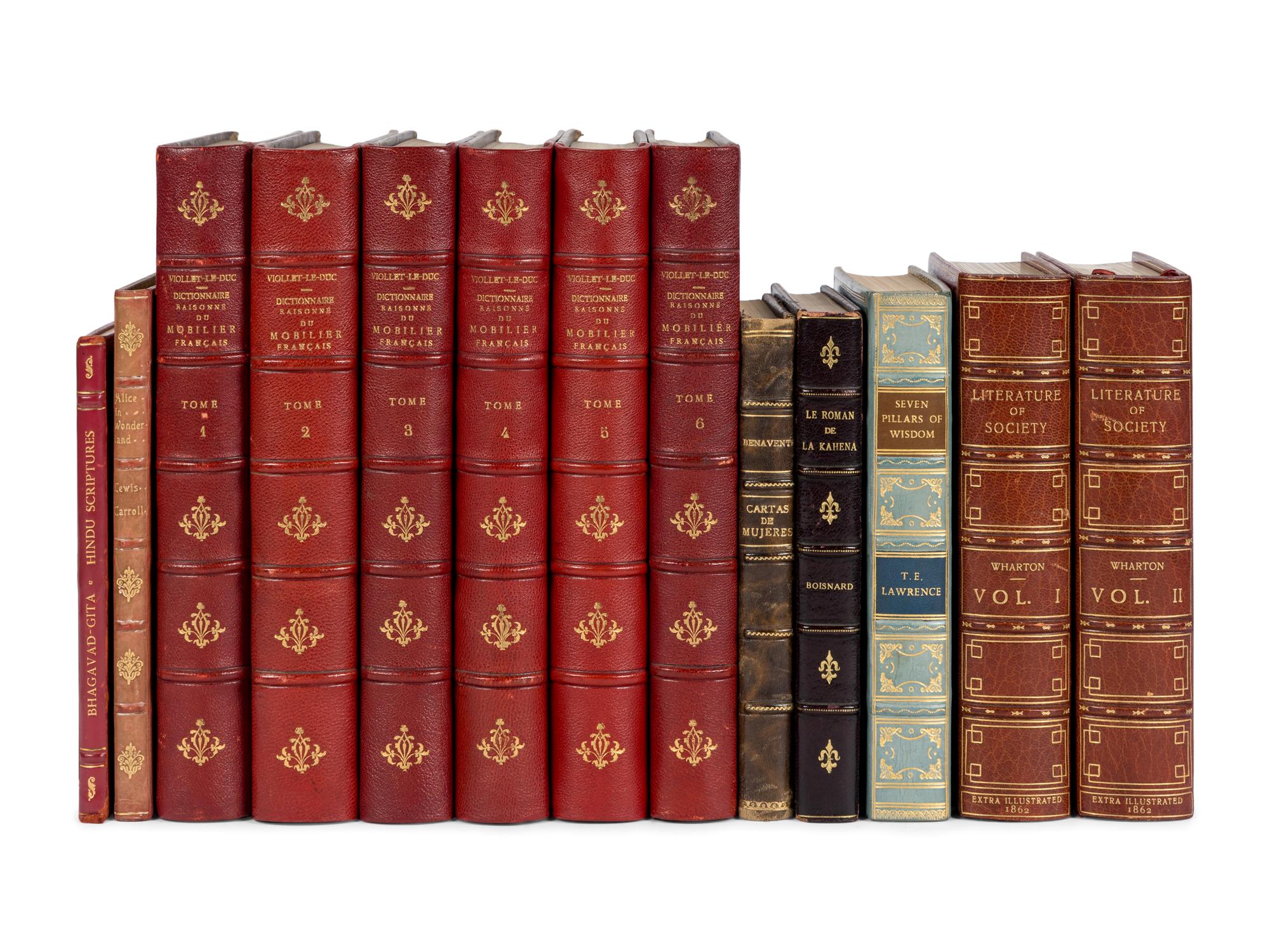 [ENGLISH LITERATURE.] A group of 20 works, including: