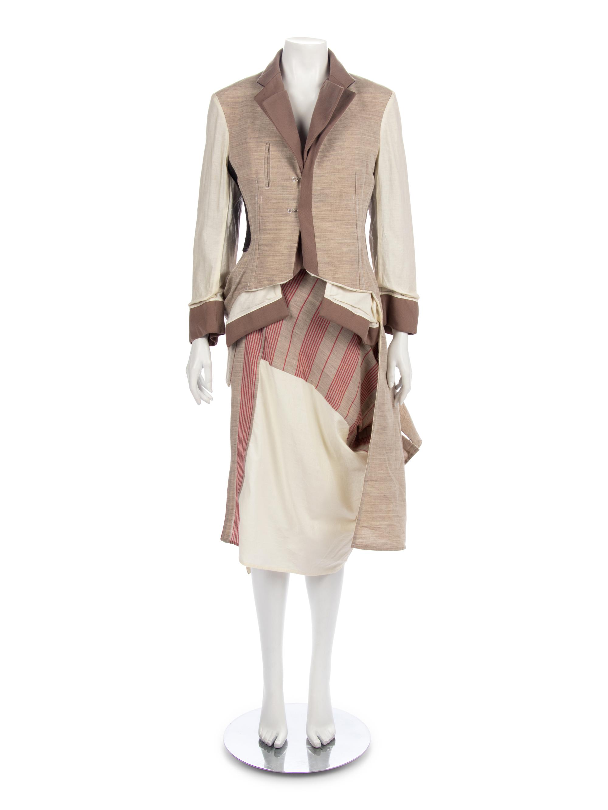 Comme Des Garcons Jacket and Skirt, F/W 1998