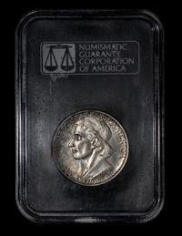 A United States 1937 Daniel Boone Commemorative 50c Coin — NGC graded MS65
