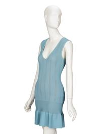 Alaïa, Blue Knit Minidress
