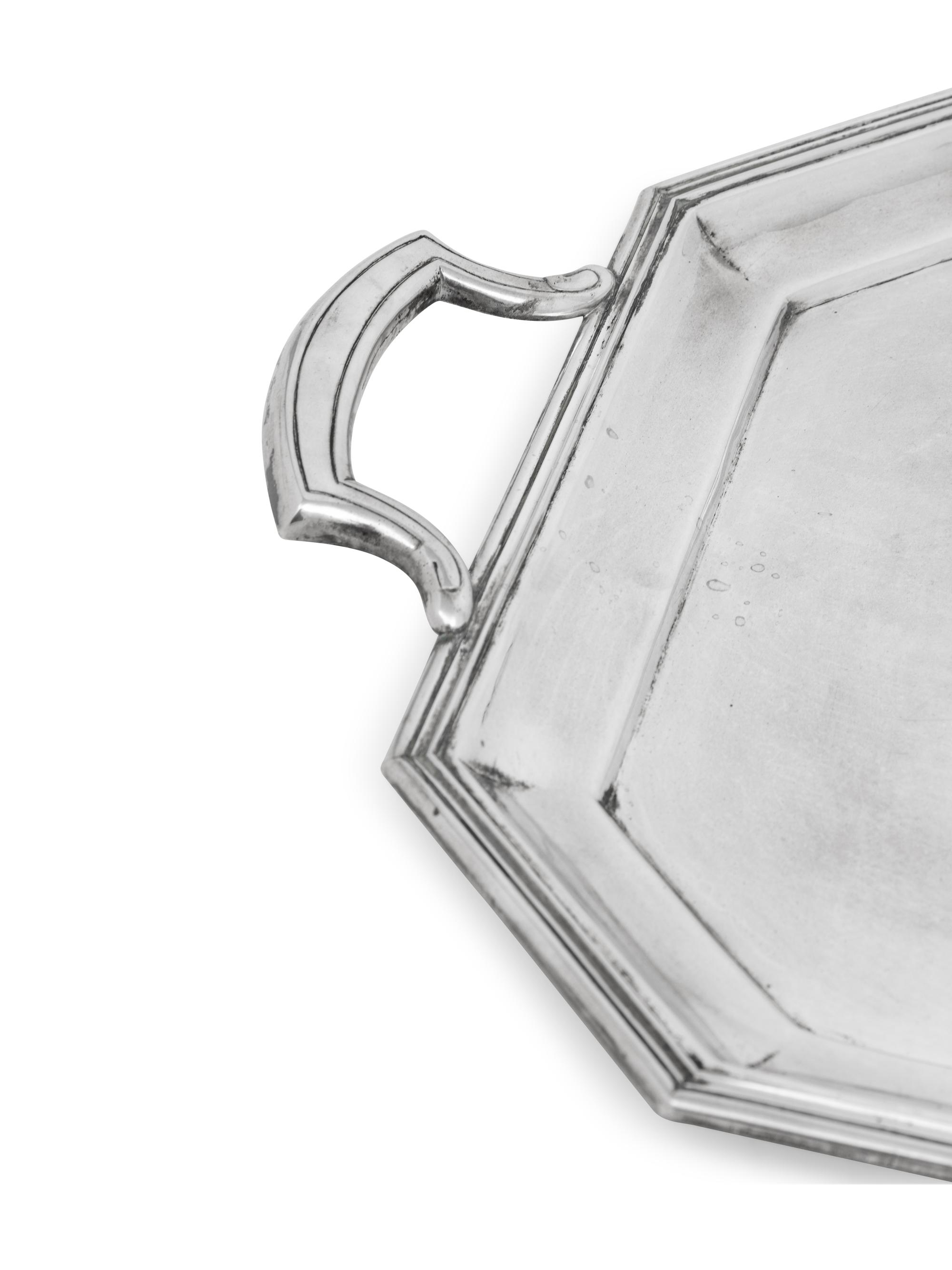 A German Silver Tray