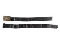 [CIVIL WAR]. Belt equipped with a Model 1851 officer's sword belt plate.