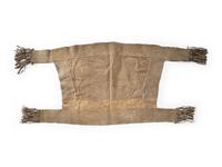 Sioux Beaded Hide Saddle Blanket