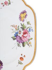 A Set of Four Spode Porcelain Dessert Plates