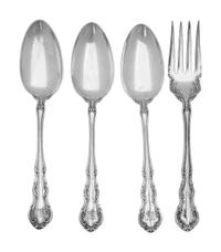 An American Silver Flatware Service