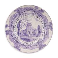 A Set of Three Wedgewood Plates with Scenes from Williams College